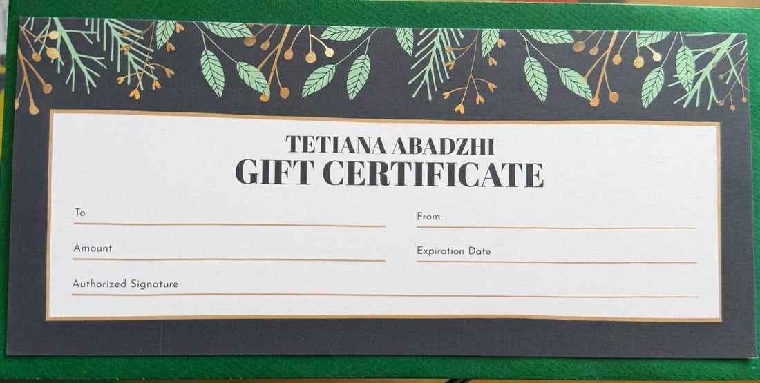 Do you offer gift vouchers?